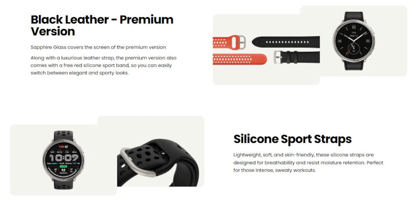 Active 2 (Round, Black Sport Silicone)