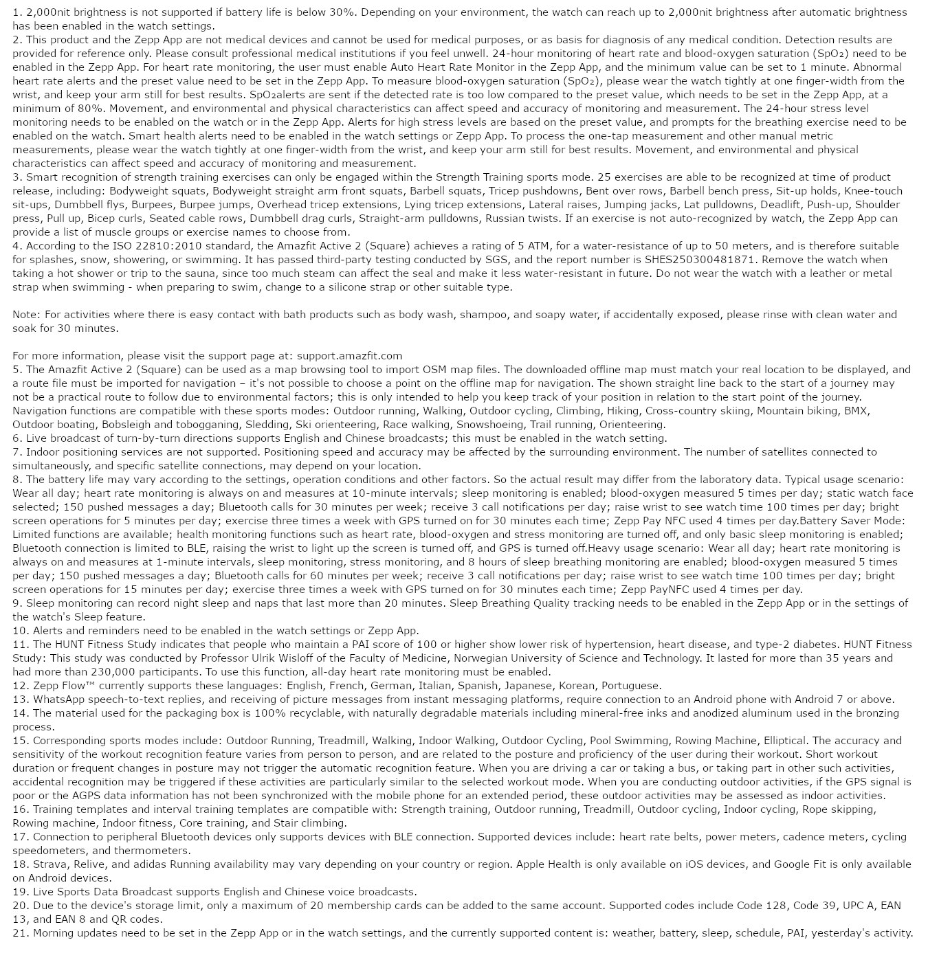 Active 2 (Square, Black)