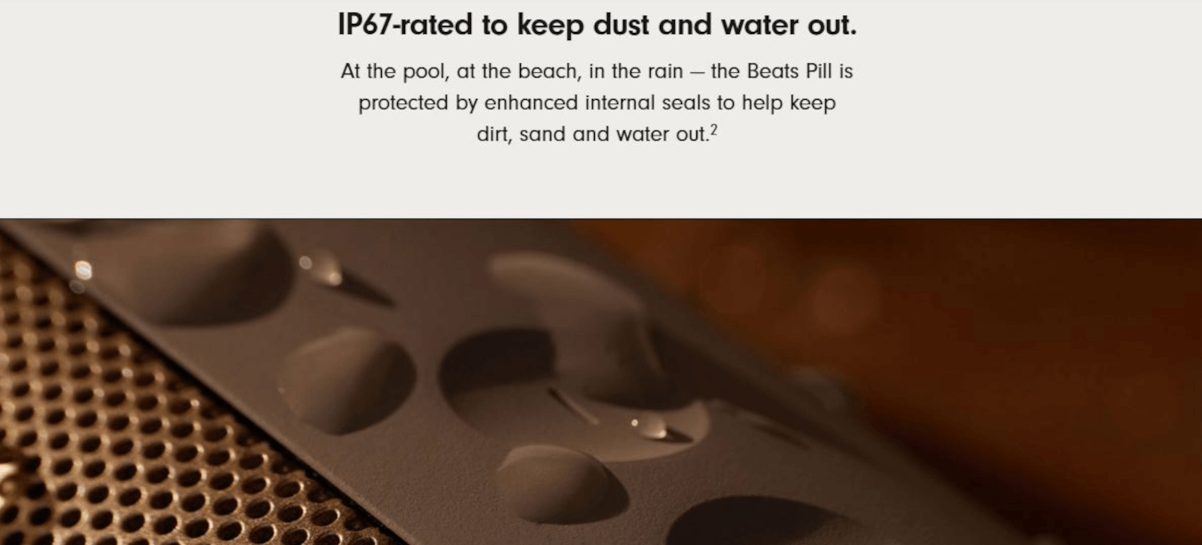 Beats Pill (Champagne Gold)