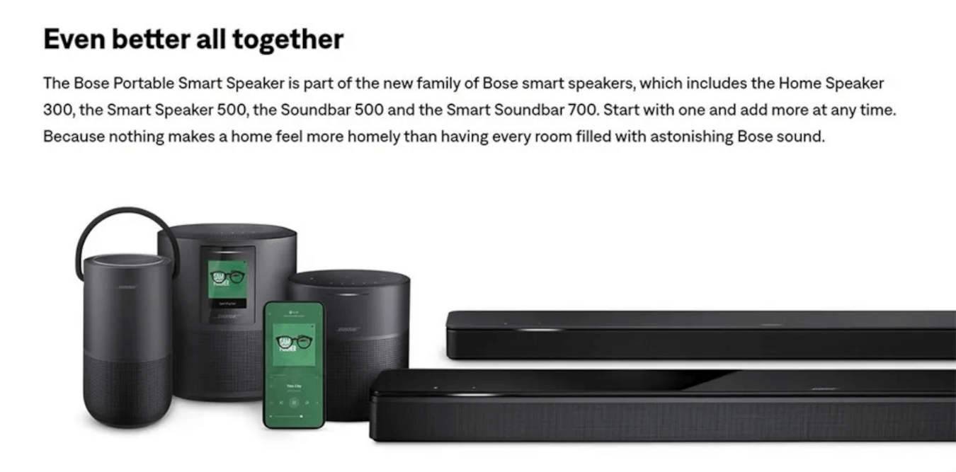 Bose Portable Smart Speaker (Black)