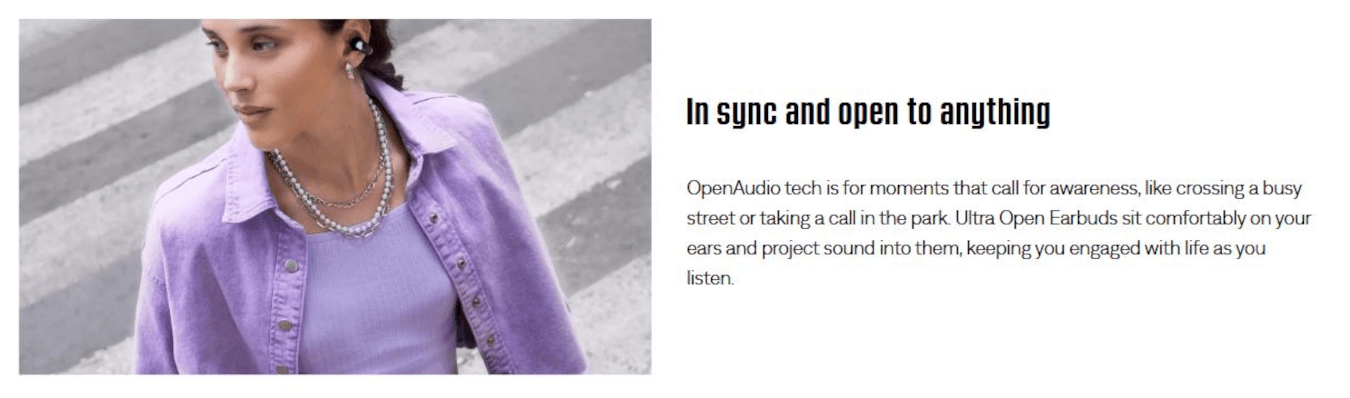 Bose Ultra Open Earbuds (Diamond)