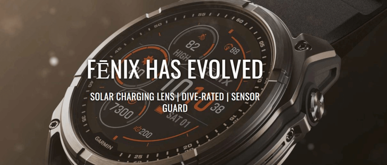 Fenix 8 (51mm, SOLAR, Sapphire, Titanium, Amp Yellow, Silicone Band)