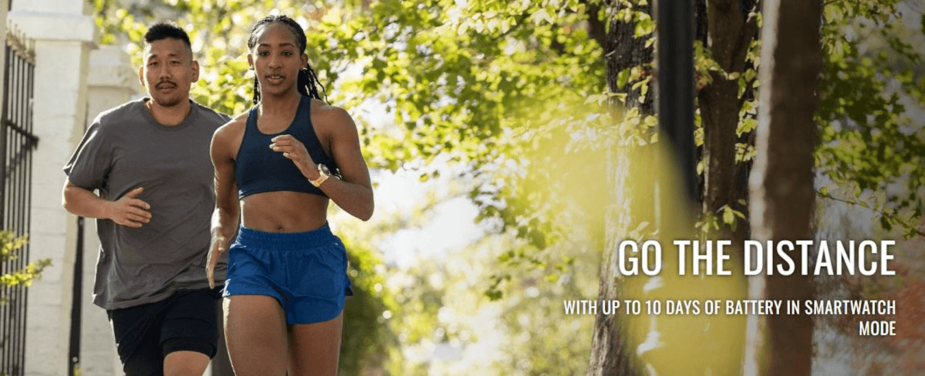 Forerunner 570 (42mm, Cloud Blue, Aluminium, Whitestone, Band)