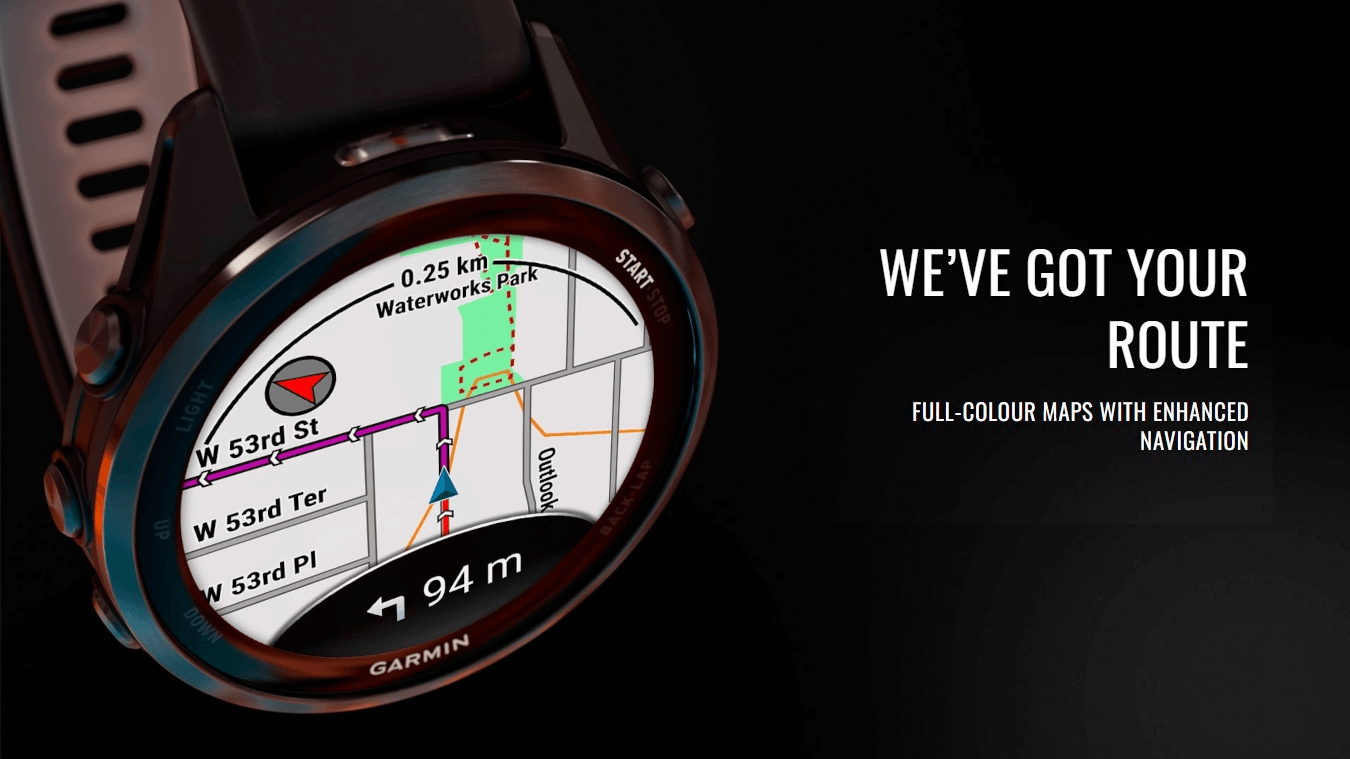 Forerunner 970 (Soft Gold Titanium, French Grey Band)