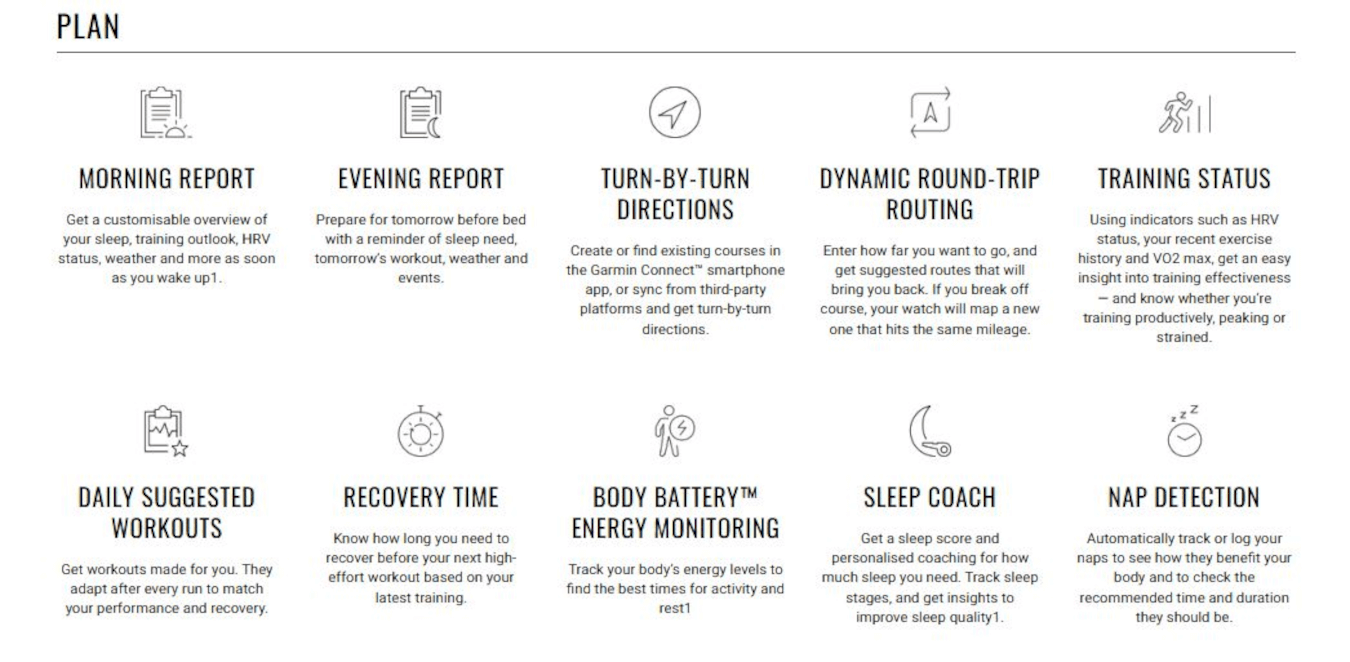 Forerunner 970 (Soft Gold Titanium, French Grey Band)