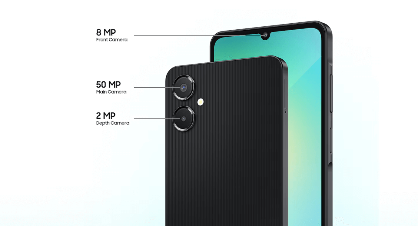 Galaxy A06 5G (Black, 4GB, 128GB)