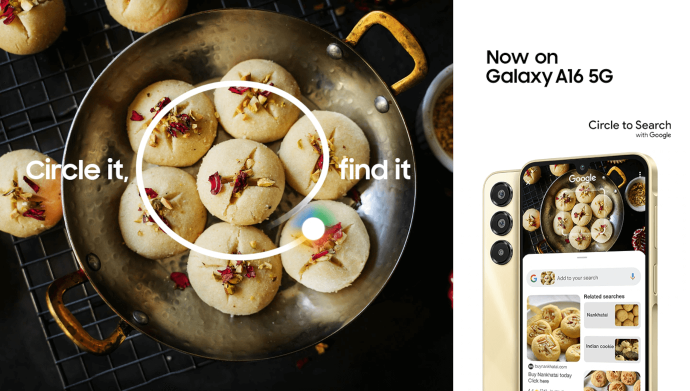 Galaxy A16 5G (Gold, 8GB, 256GB)