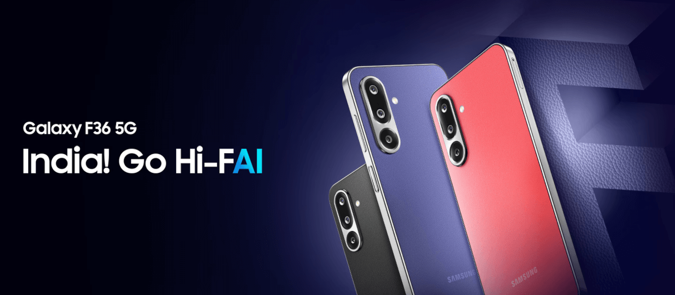 Galaxy F36 5G (Luxe Violet, 8GB, 128GB)