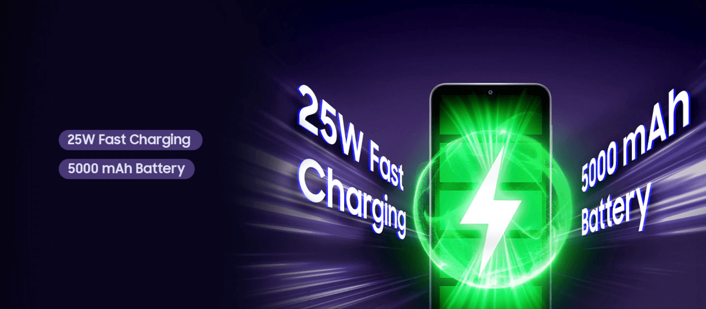 Galaxy F36 5G (Luxe Violet, 8GB, 128GB)