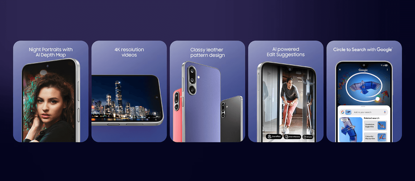 Galaxy F36 5G (Onyx Black, 8GB, 128GB)