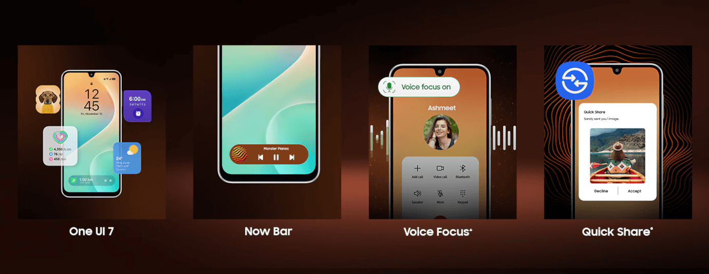 Galaxy M36 5G (Haze Orange, 8GB, 128GB)