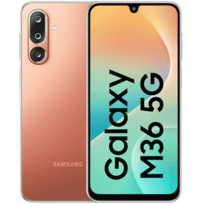 Samsung Galaxy M36 5G (Haze Orange, 8GB, 128GB)