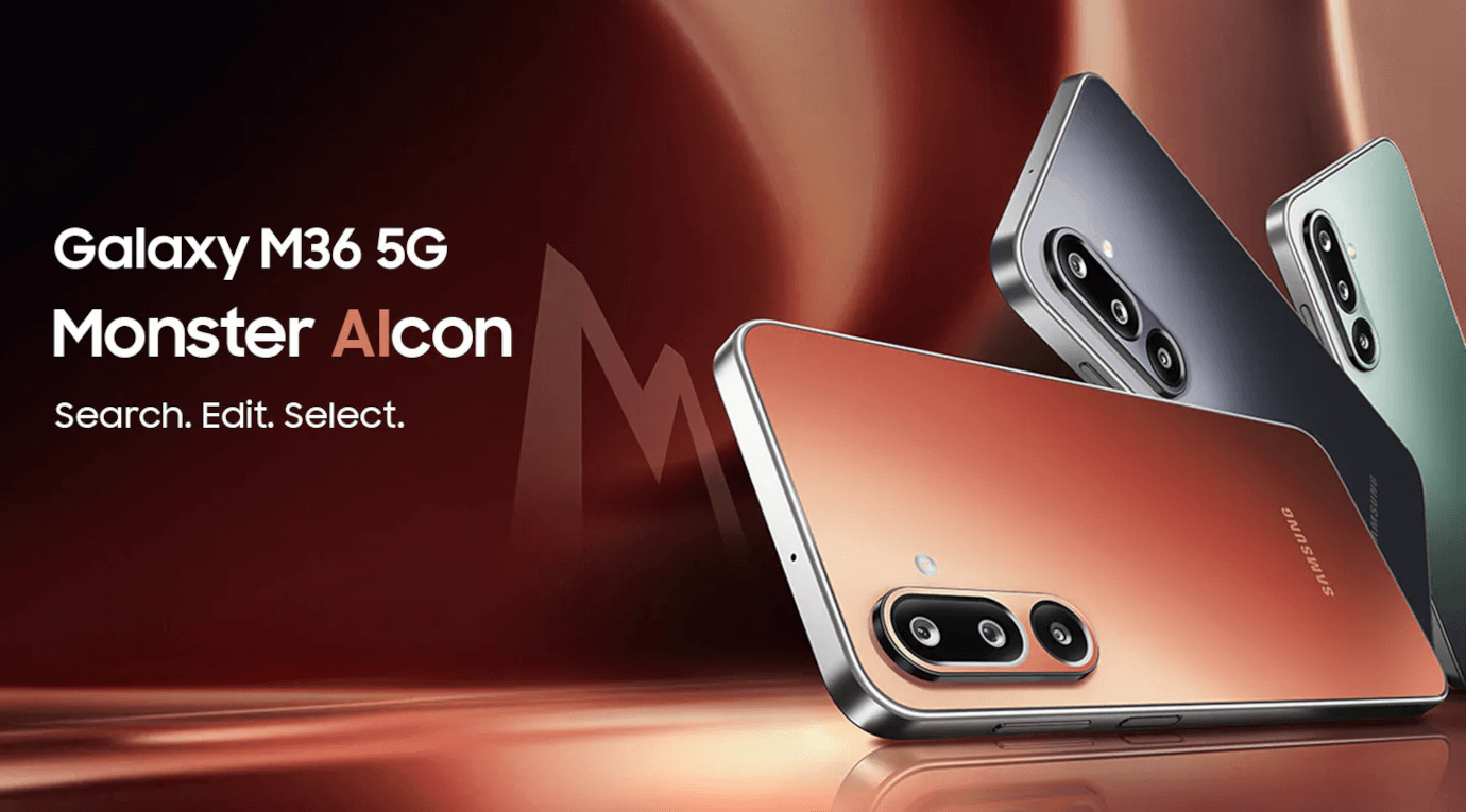 Galaxy M36 5G (Haze Orange, 8GB, 256GB)