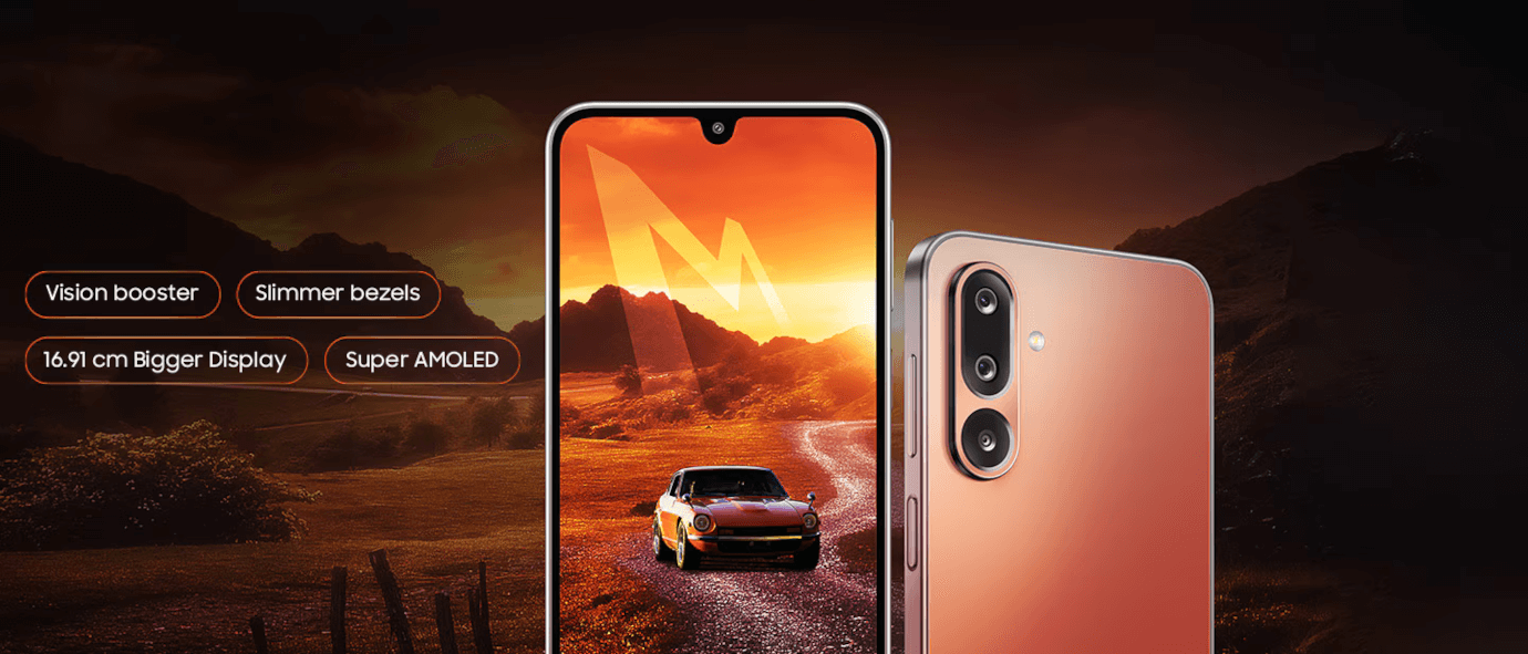 Galaxy M36 5G (Serene Green, 8GB, 128GB)