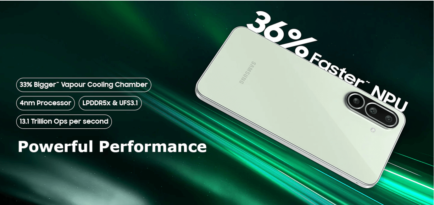 Galaxy M56 5G (Black, 8GB, 128GB)