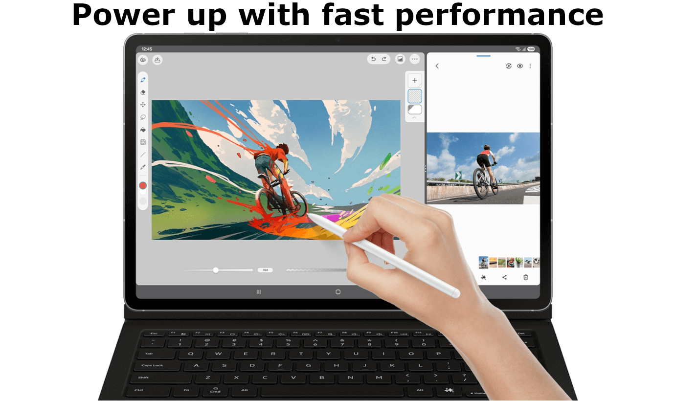 Galaxy Tab S10 FE (10.9 inches, Light Blue, 8GB, 128GB, Wi-Fi)