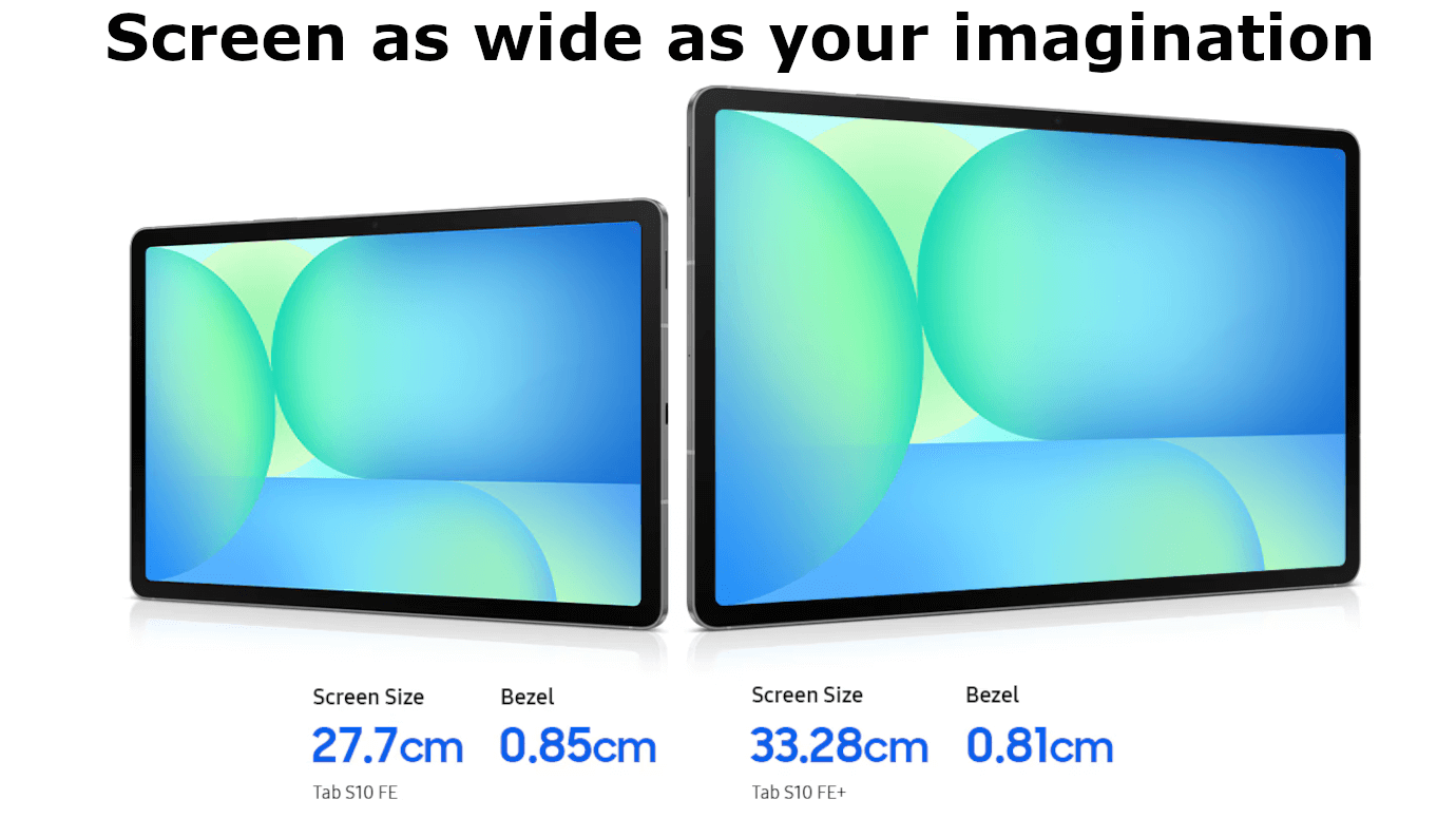 Galaxy Tab S10 FE (10.9 inches, Silver, 12GB, 256GB, 5G)