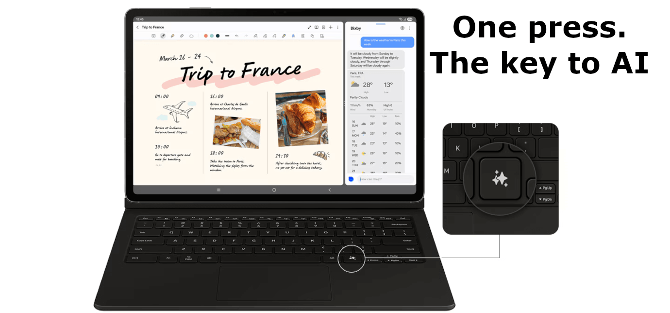 Galaxy Tab S10 FE plus (13.1 inches, Gray, 12GB, 256GB, Wi-Fi)