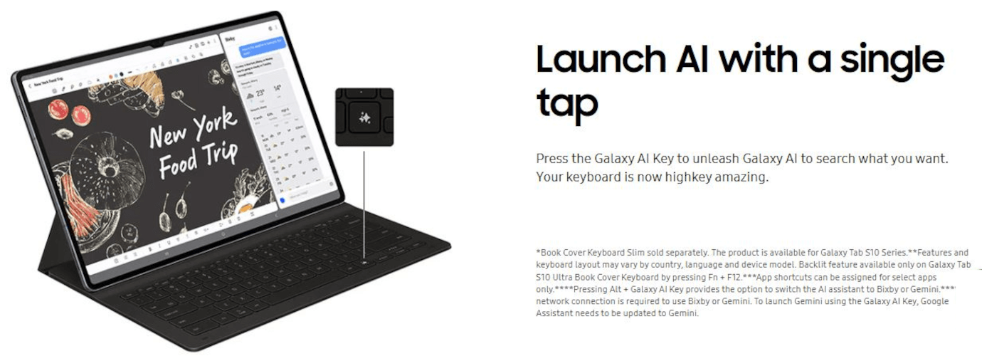 Galaxy Tab S10 Ultra (Platinum Silver, 12GB, 512GB, 5G)