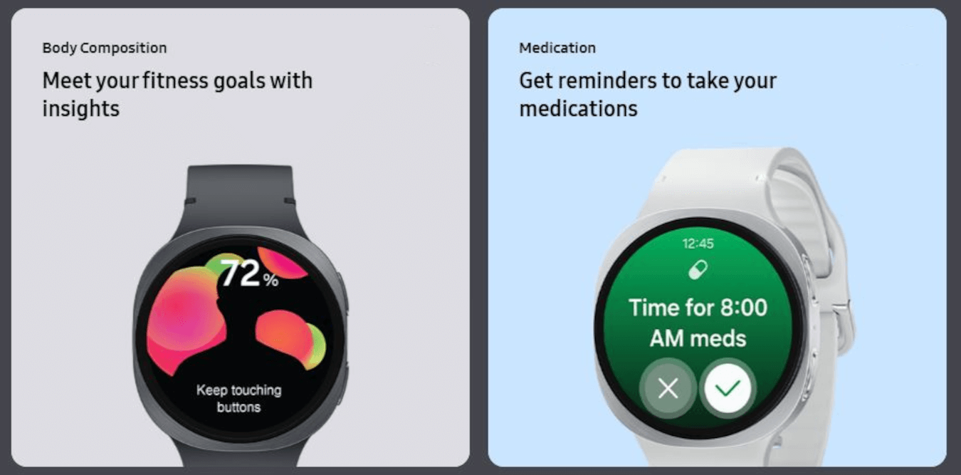 Galaxy Watch 8 (40mm, Graphite, LTE)