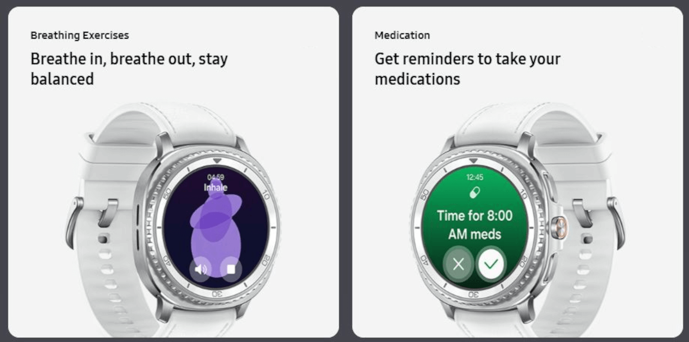Galaxy Watch 8 Classic (46mm, White, LTE)