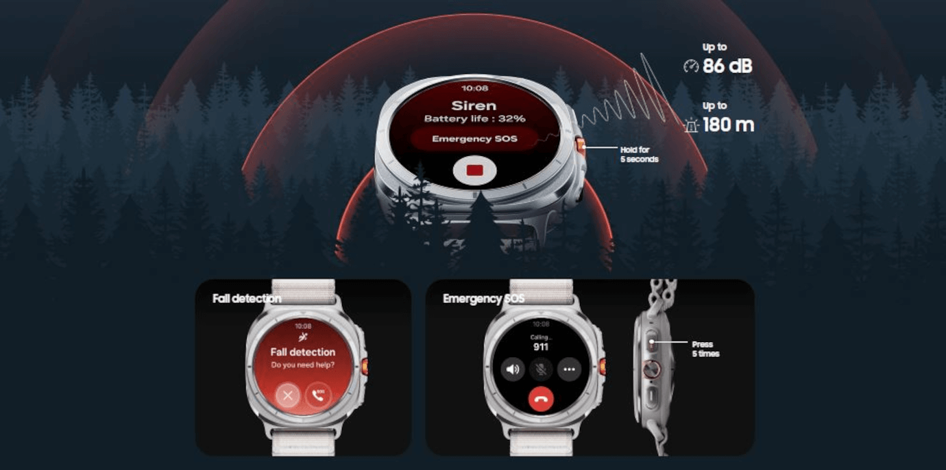 Galaxy Watch Ultra (LTE, 4.7cm, Titanium Gray)