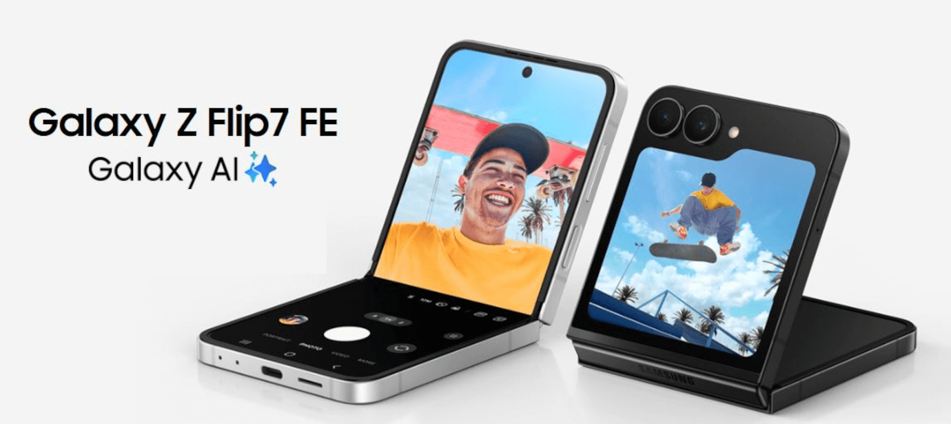 Galaxy Z Flip7 FE (Black, 8GB, 128GB)