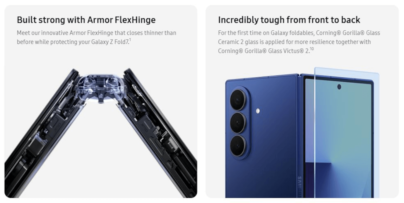 Galaxy Z Fold7 (Blue Shadow, 16GB, 1TB)