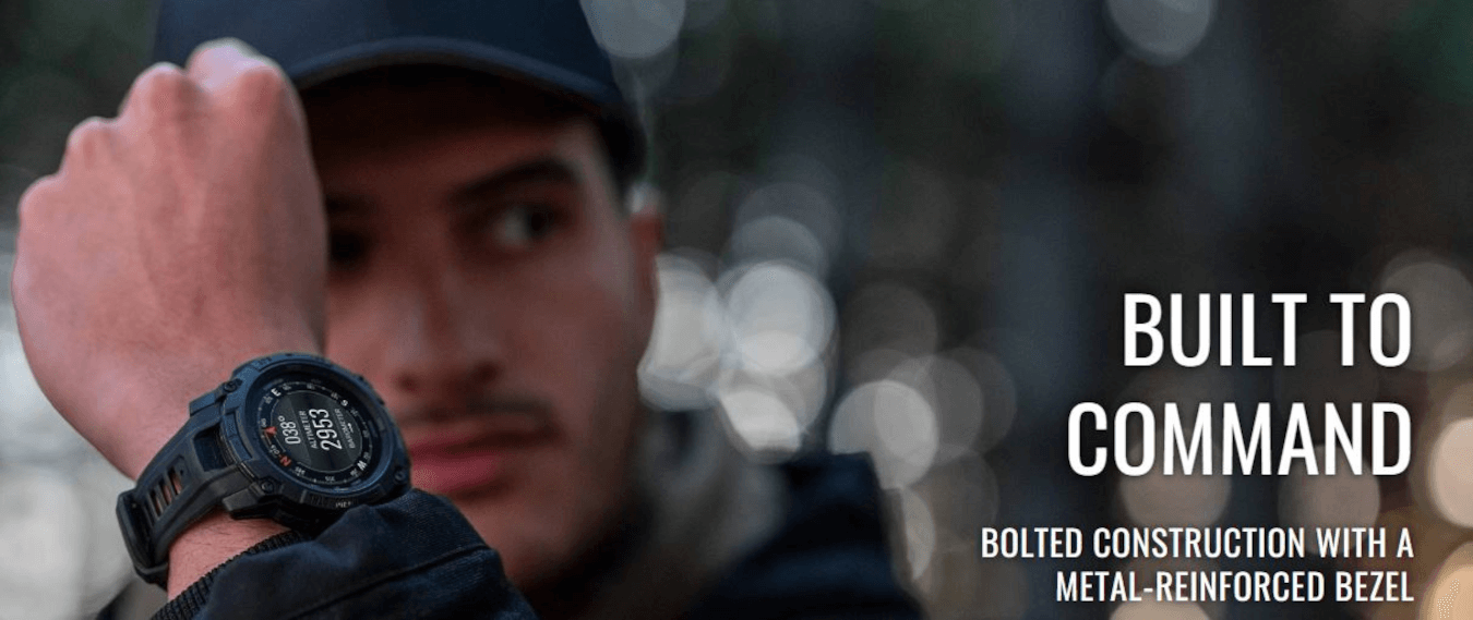 Instinct 3 Tactical Edition (45mm, Black, Solar, Black, Band)