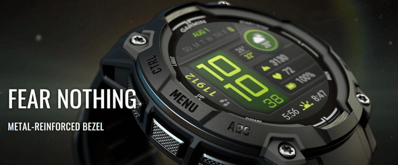 Instinct E (45mm, Black, Charcoal, Band)