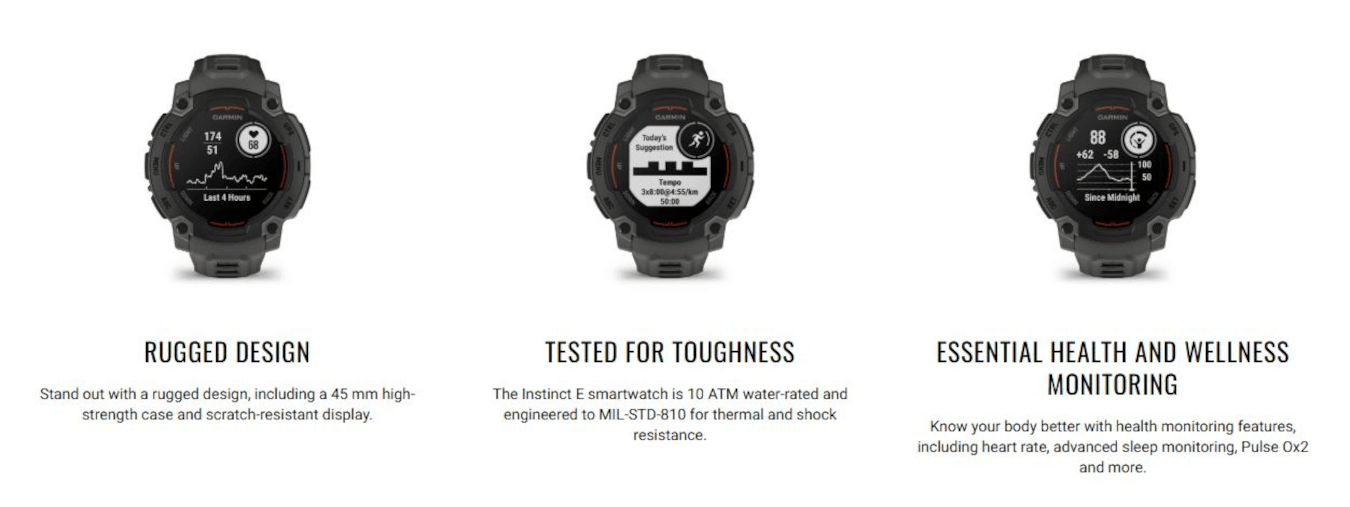 Instinct E (45mm, Electric Lime, Twilight, Band)