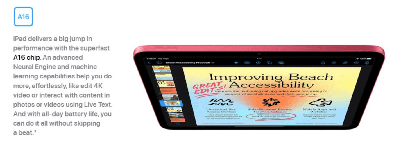 iPad 11 (Pink, 256GB, Wi-Fi)