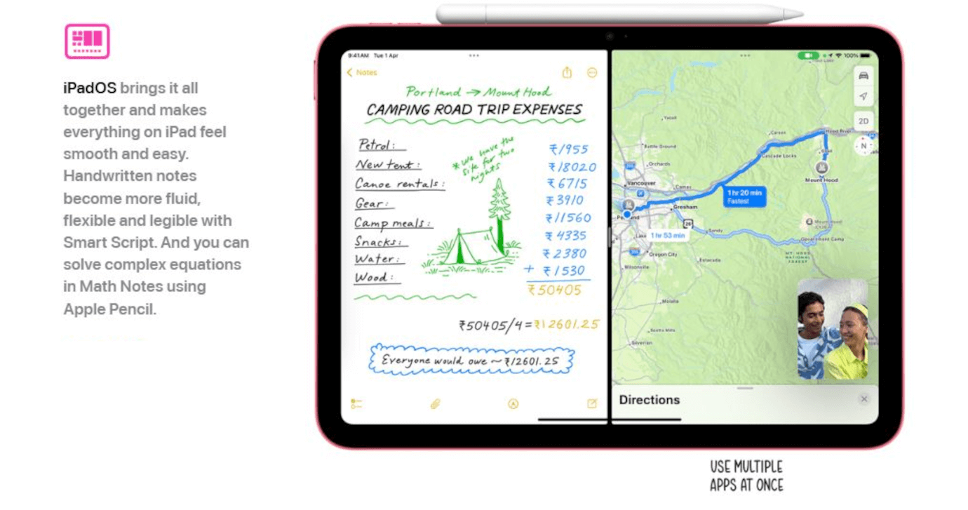 iPad 11 (Yellow, 128GB, Wi-Fi)