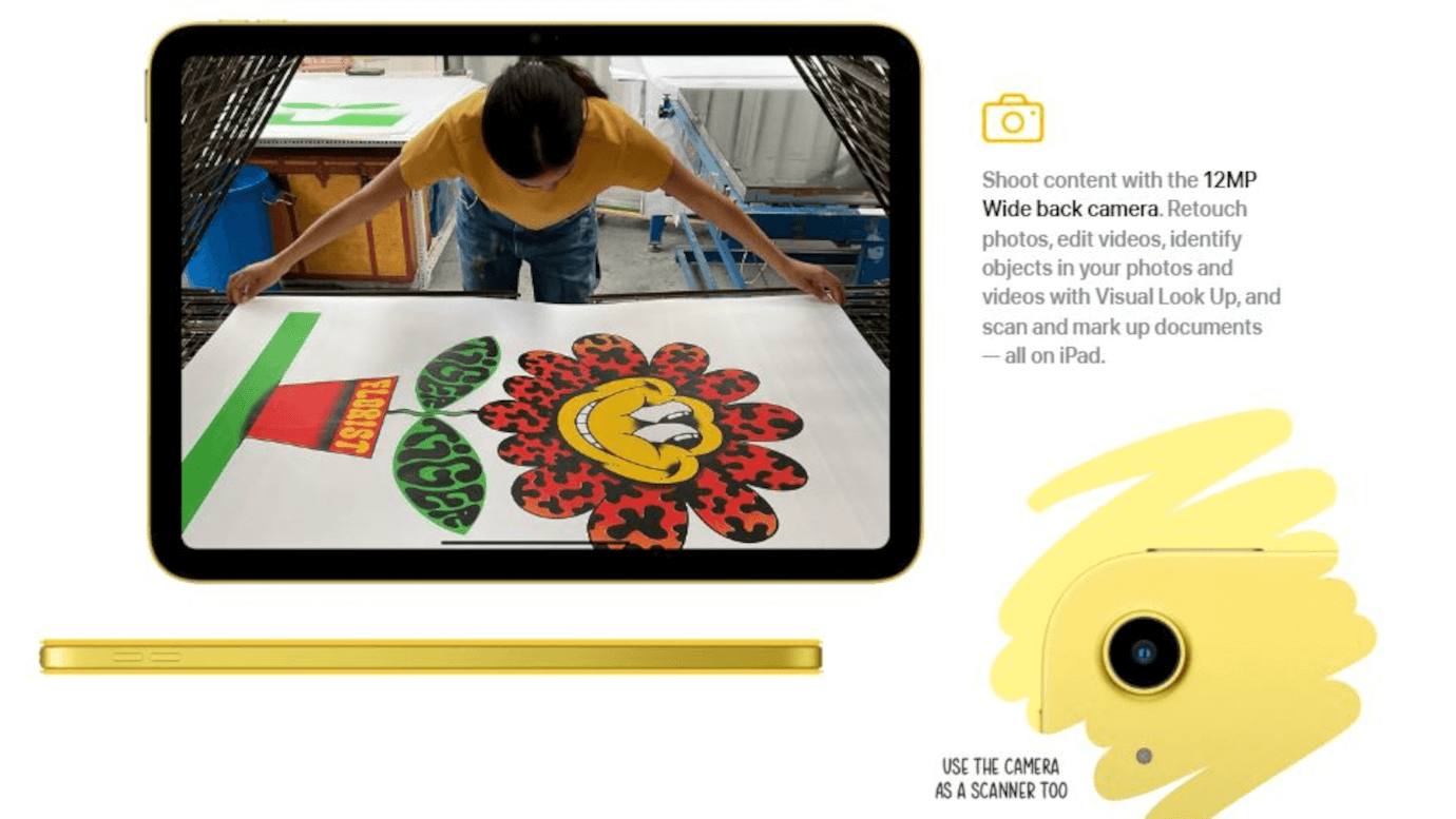 iPad 11 (Yellow, 128GB, Wi-Fi)