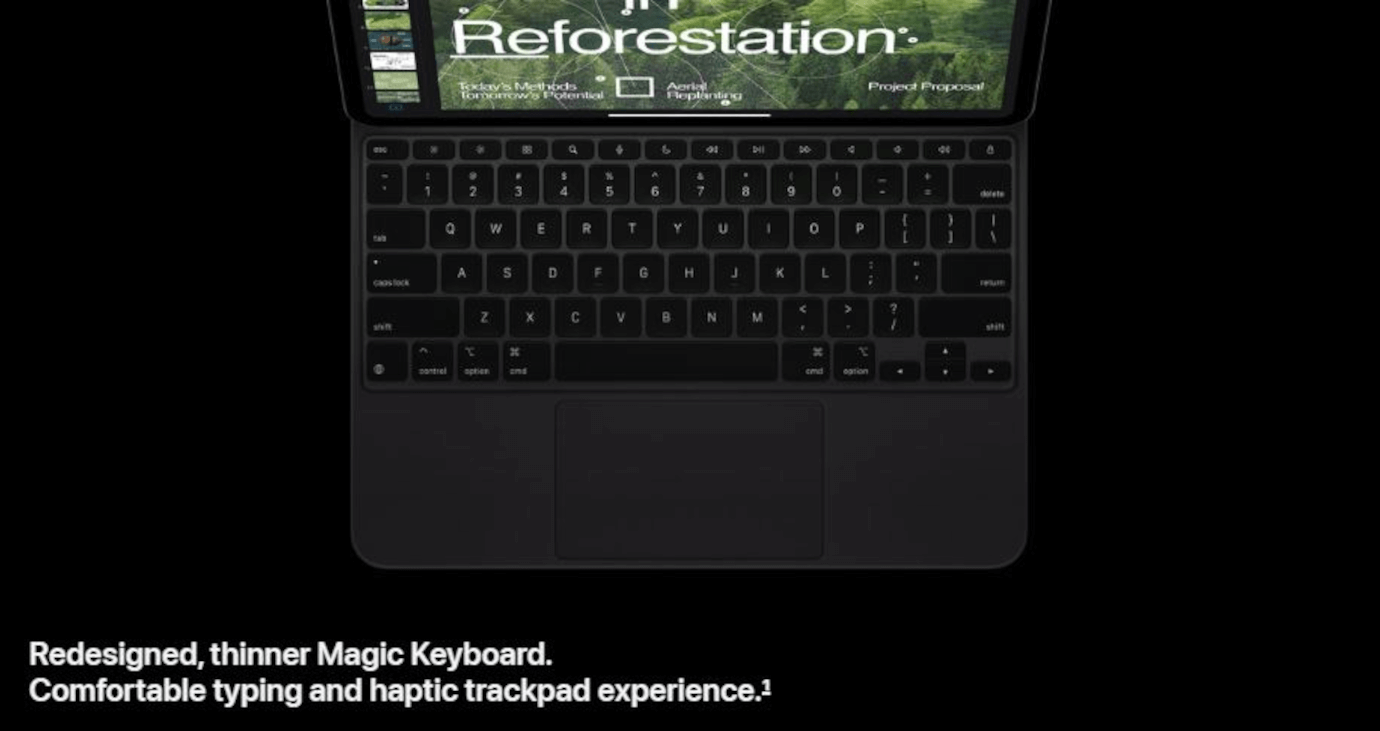 iPad Pro M4 (11 inches, Space Black, 1TB, Nano-texture glass, Wi-Fi + Cellular)