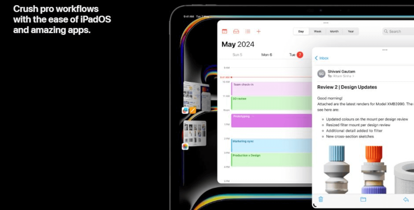 iPad Pro M4 (11 inches, Space Black, 1TB, Nano-texture glass, Wi-Fi)