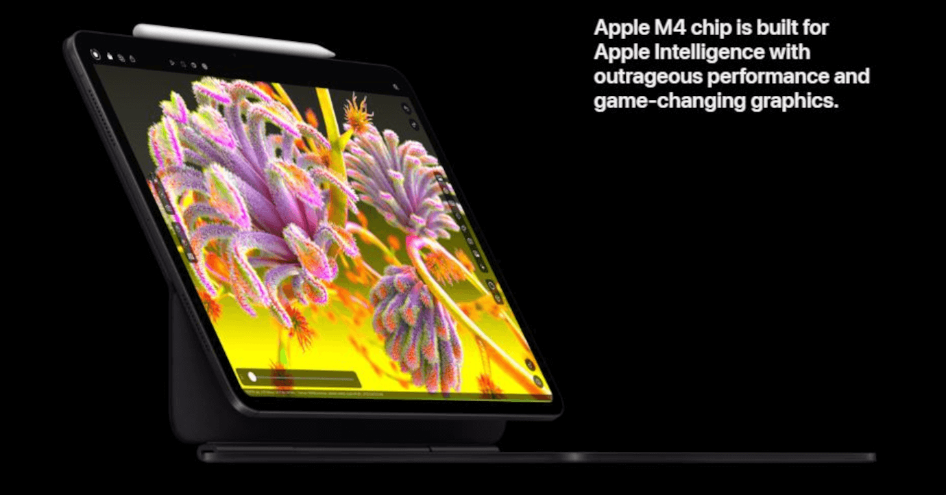 iPad Pro M4 (13 inches, Silver, 1TB, Standard glass, Wi-Fi)