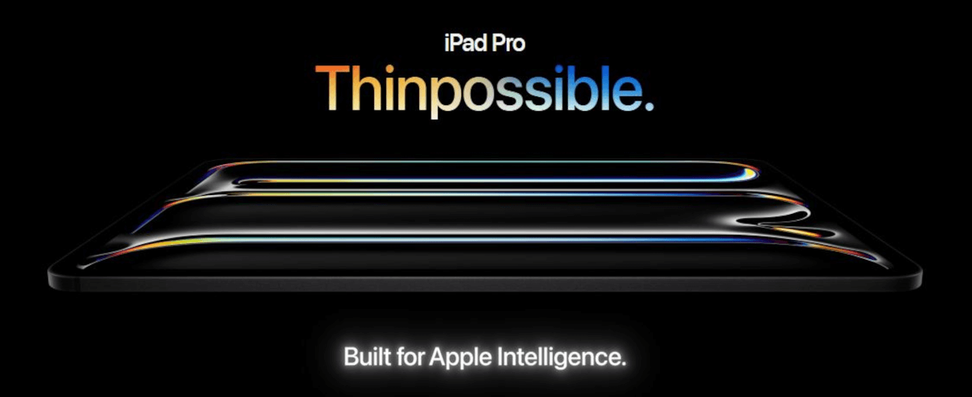 iPad Pro M4 (13 inches, Space Black, 2TB, Nano-texture glass, Wi-Fi)