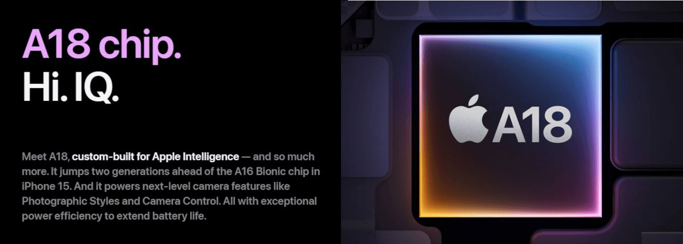 iPhone 16 (Black, 256GB)