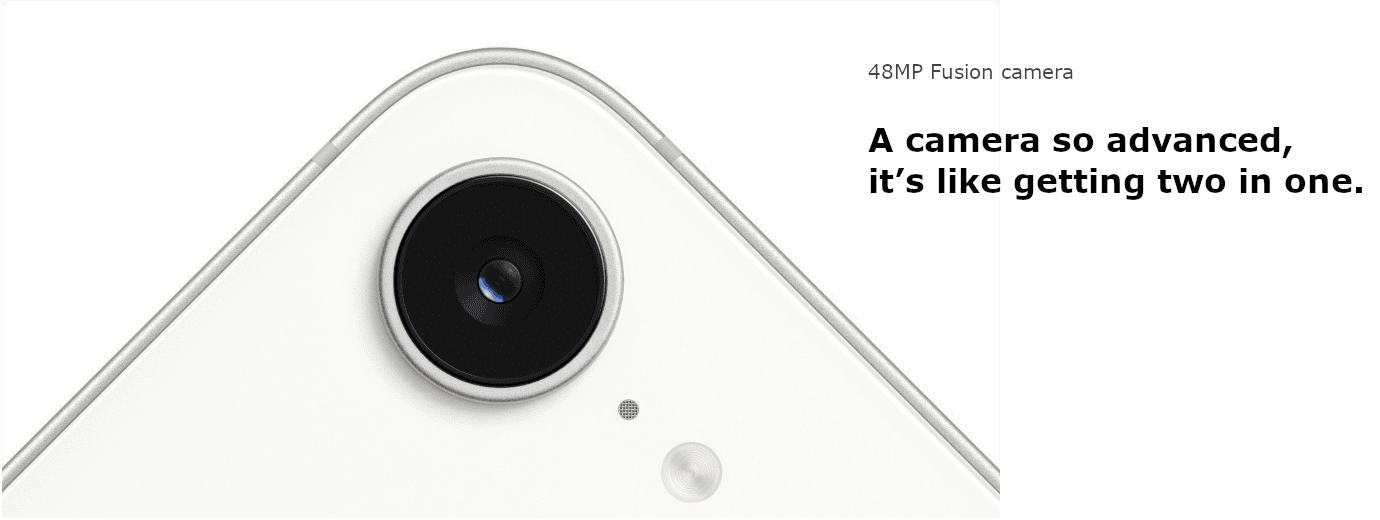 iPhone 16e (Black, 128GB)