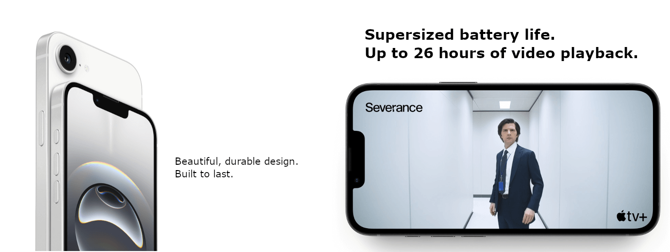 iPhone 16e (White, 512GB)