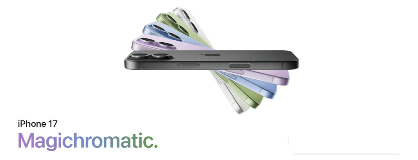 iPhone 17 (Lavender, 512GB)