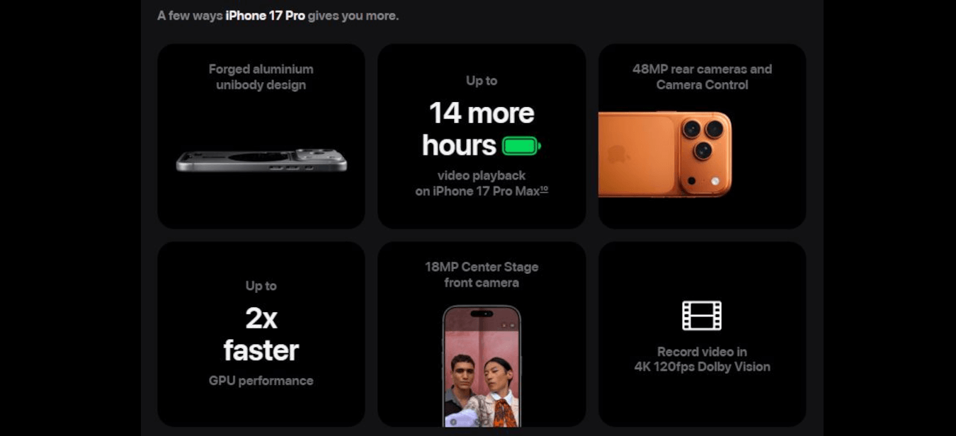 iPhone 17 Pro Max (Cosmic Orange, 1TB)