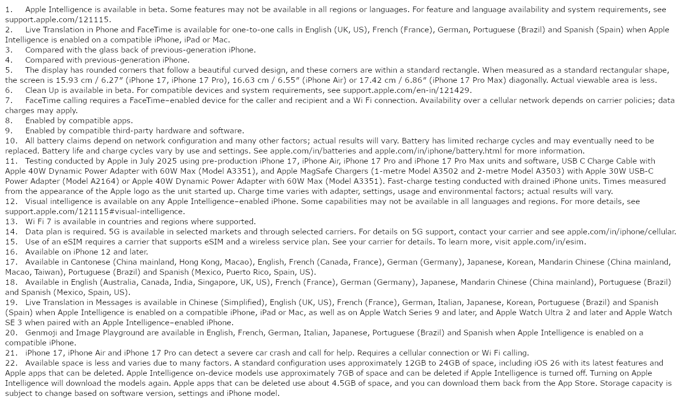 iPhone 17 Pro Max (Deep Blue, 1TB)