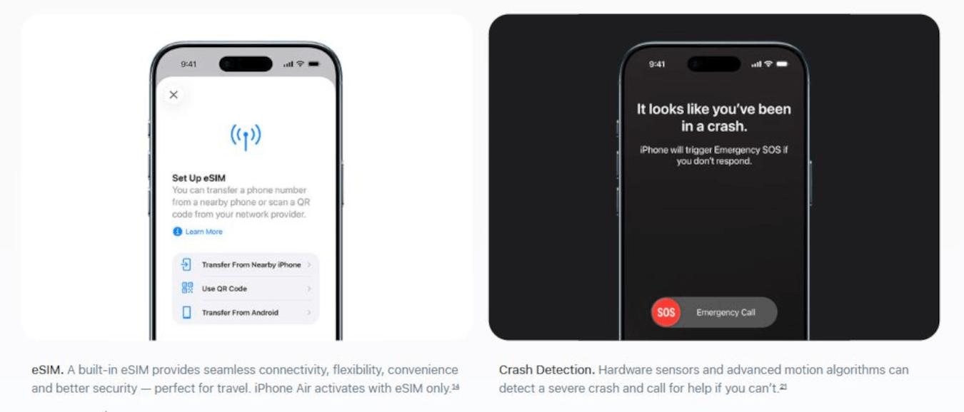 iPhone Air (Cloud White, 1TB)
