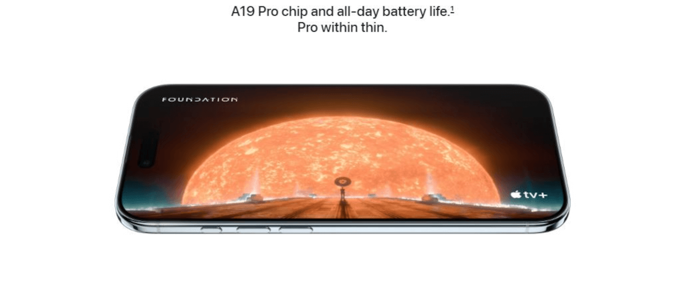 iPhone Air (Light Gold, 1TB)